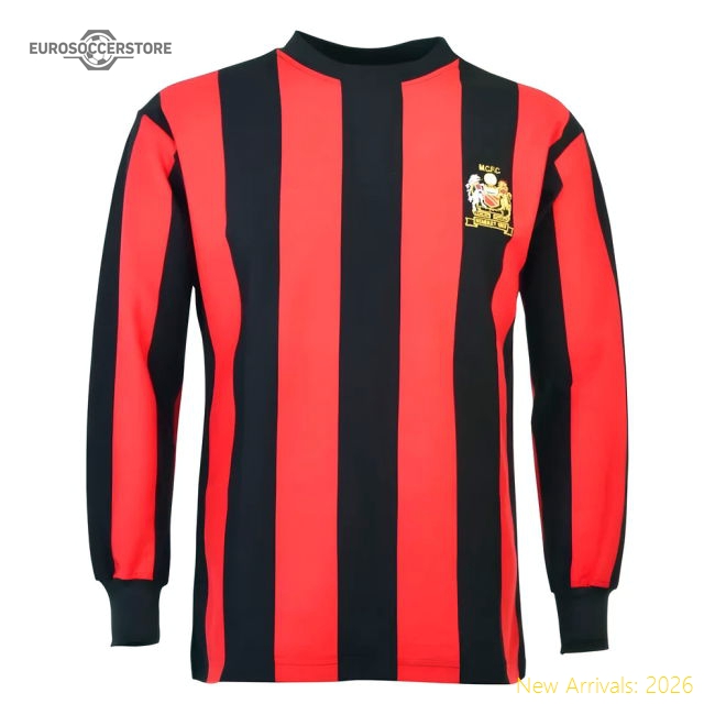 City Manchester 1969 Fa Cup Final Ls Retro Football Jersey