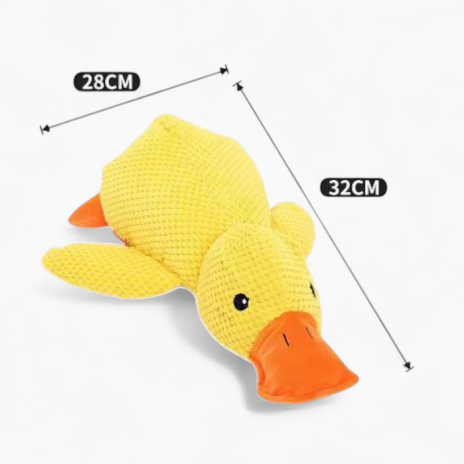Ducklet Frenchie Duck Chew Toy – Interactive Sounding Quacking Sleeping Toy