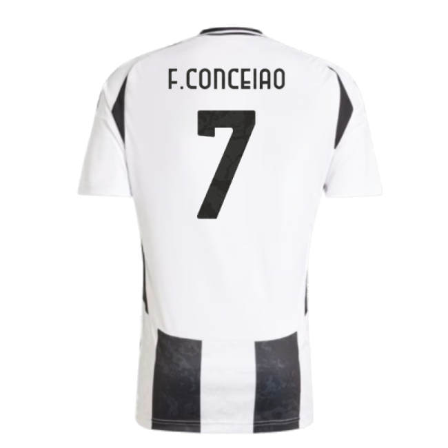 Top Tier Juve Juventus Home Shirt F Conceiao #7 Modern Style Offic...