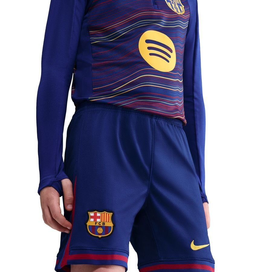 Barcelona Home Shorts 2025/26 Kids