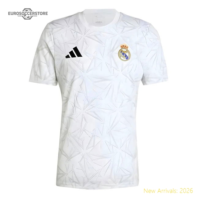 Real Madrid 2024-25 Fan Version For Adults (White) Football Shirt