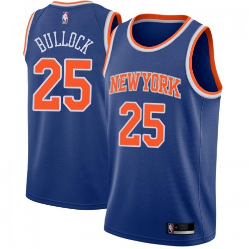 Superior NY Knicks Reggie Bullock #25 2024 Icon Swingman NBA Jersey
