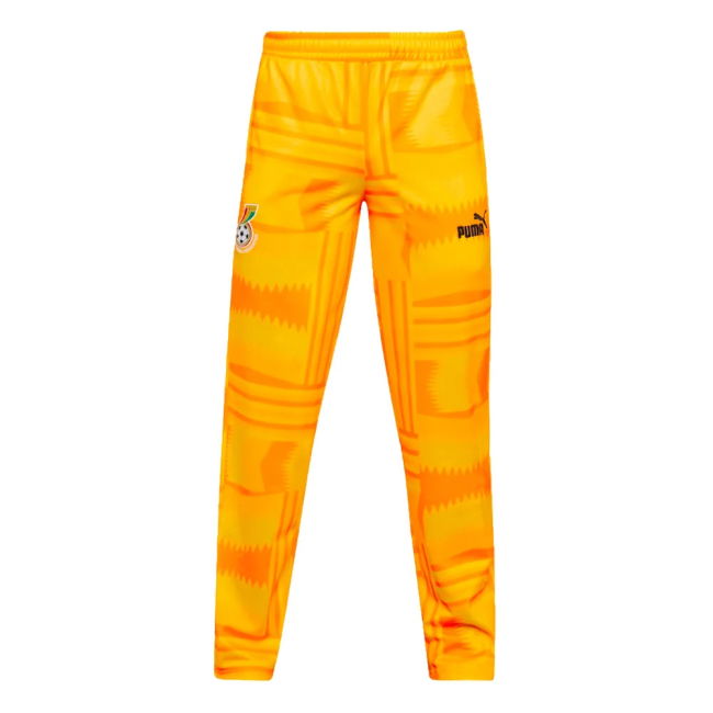 Exclusive-Design 2023-2024 Ghana Ftblculture Pants (Yellow)