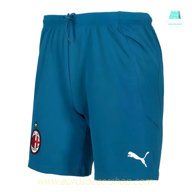2020-2021 AC Milan Puma Third Shorts (Blue)