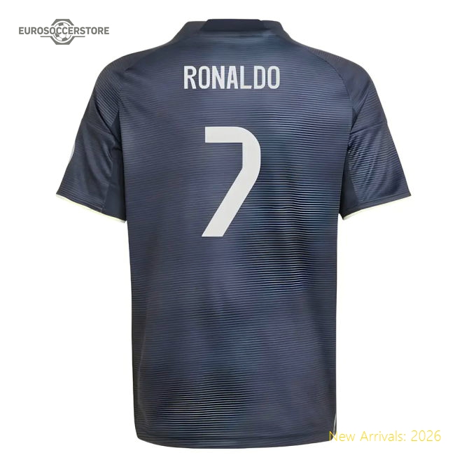 2025-2026 Football Team Kids Safe Ronaldo Jersey Climacool