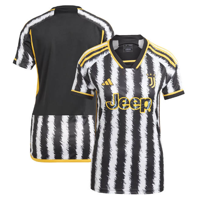 2324 Juventus Home Soccer Jersey Women's Football Shirt - Official