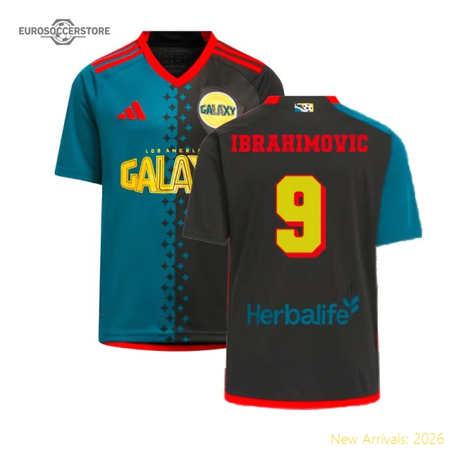 2024-2025 LA Galaxy Third Shirt (Kids) (IBRAHIMOVIC 9)