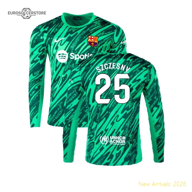 Barcelona Primera Division Szczesny Home Jersey Advanced Textile