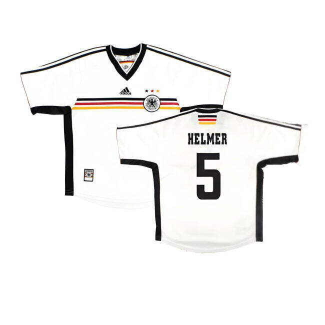 Low Cost Germany 1998-00 Home Shirt ((Very Good) L) (Helmer 5) Fashionable