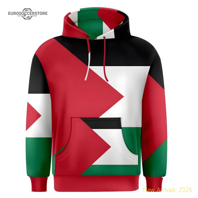 Palestine Sublimated Flag Hoody