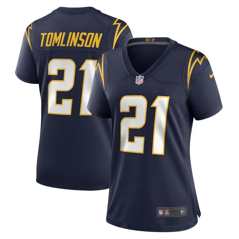 None LaDainian Tomlinson LA Chargers Stylish Game-Ready Jersey