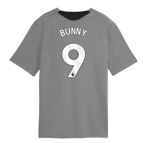 [DDJ] 2026-2027 Man City Training Jersey (Cast Iron) - Kids (Bunny 9)