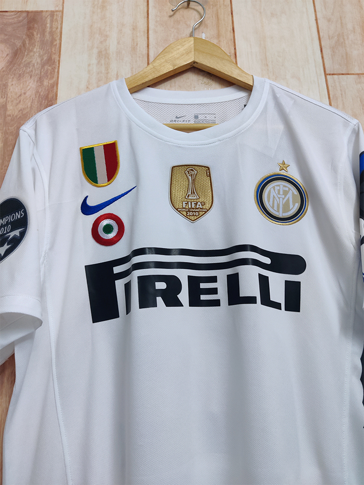 1011 Inter Milan Away Retro Shirt With all the patches - Official