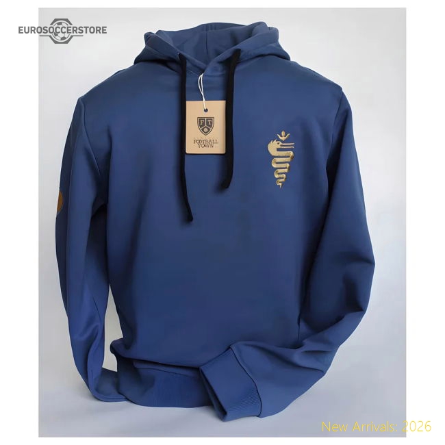 Elite Inter Il Serpente Retro Football Hoodie - Fantastic Value