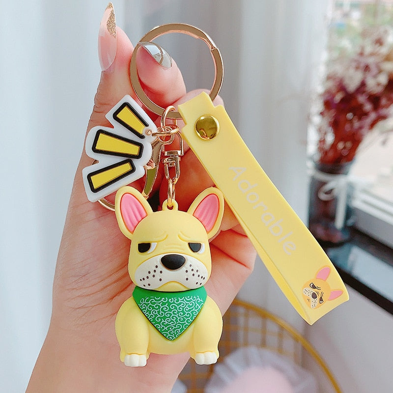 - Bulldog French Bulldog Keychain (ws309) Paw Protection | Comfort Fit