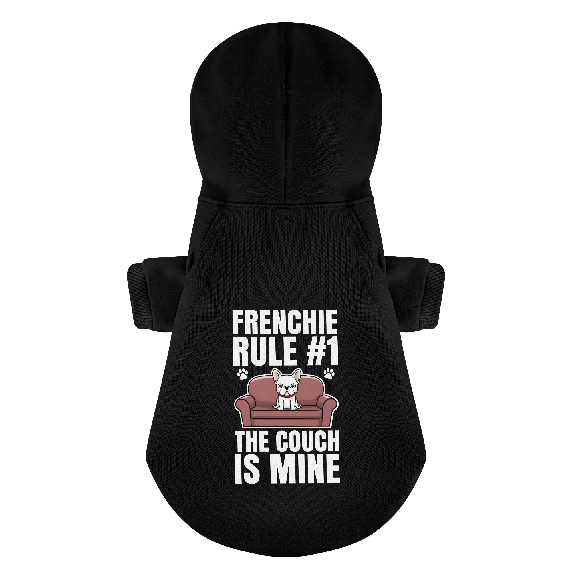 French Bulldog Frenchie Rule #1: The Couch Is Mine Personalized French
