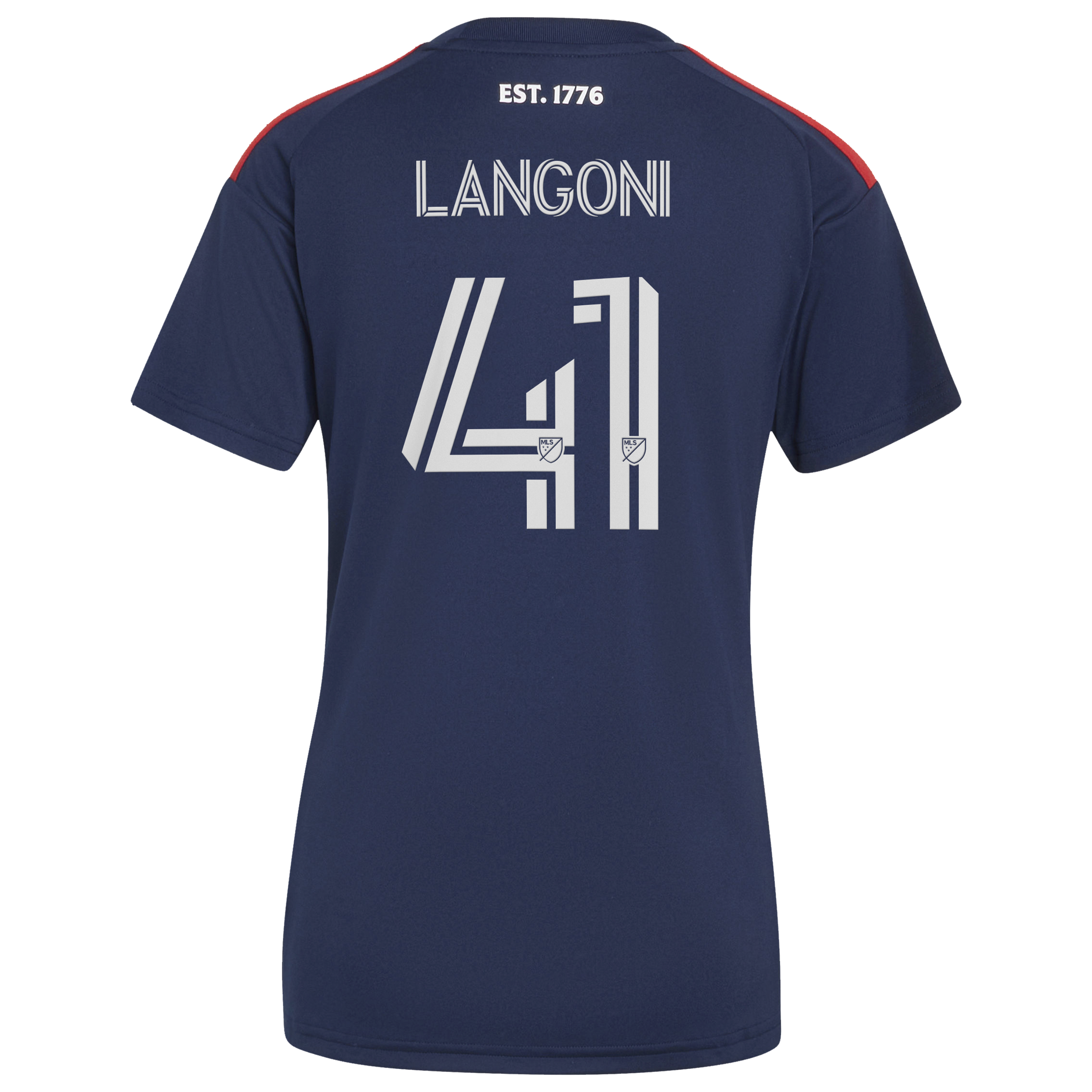 [SD] Luca Langoni New England Revolution Women's 2026 Independence Day Replica Jersey - Blue