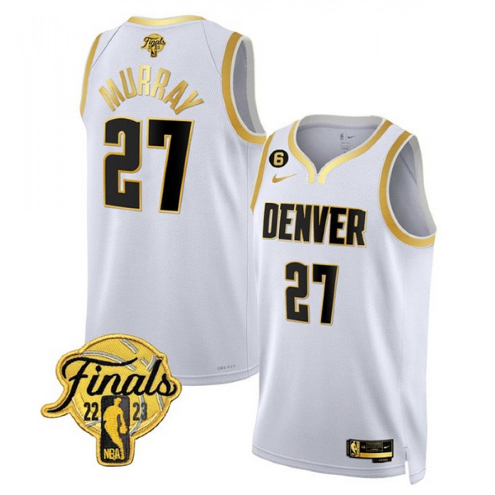 Denver Nuggets 27 White Jersey - NBA Collection