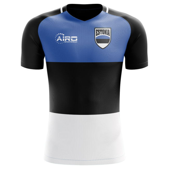 Match Worn Style Estonia Home Pro Level Shirt 2025-2026 (Baby)