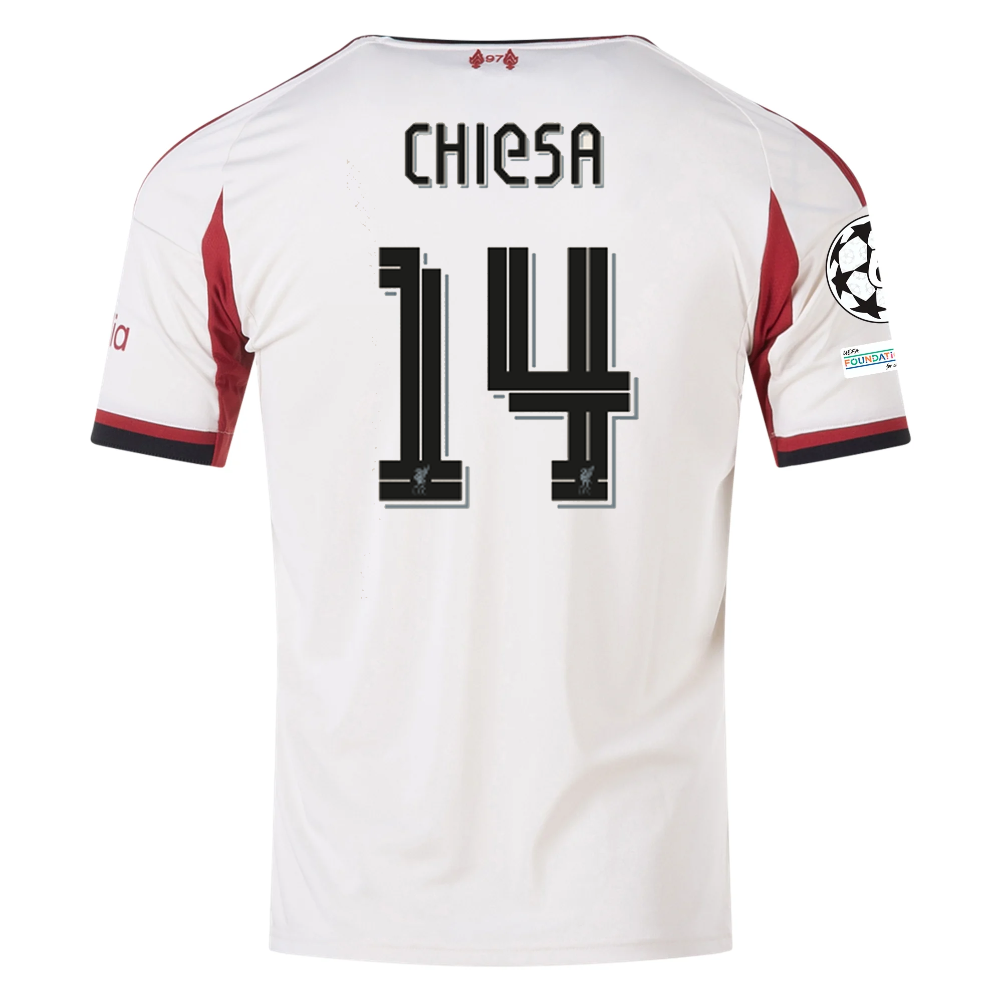 Liverpool Chiesa 2025-2026 UCL Away Jersey – Authentic Shirt
