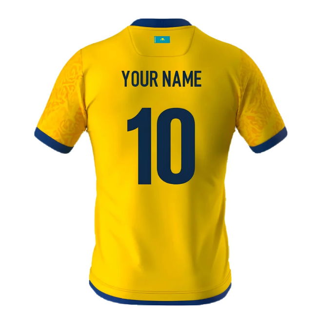 2024-2025 Kazakhstan Home Shirt (Your Name) Performance