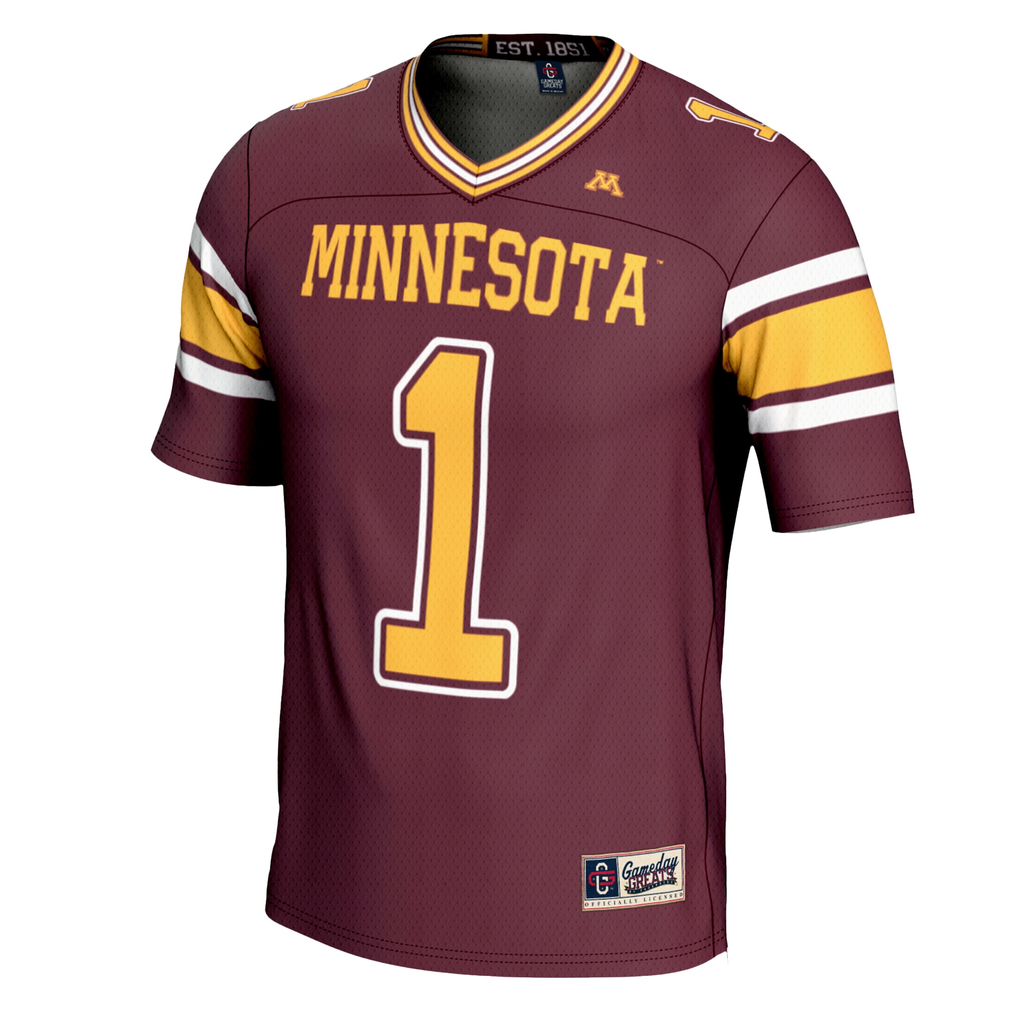 [NJP] Minnesota Golden Gophers GameDay Greats Youth Football Jersey - Maroon