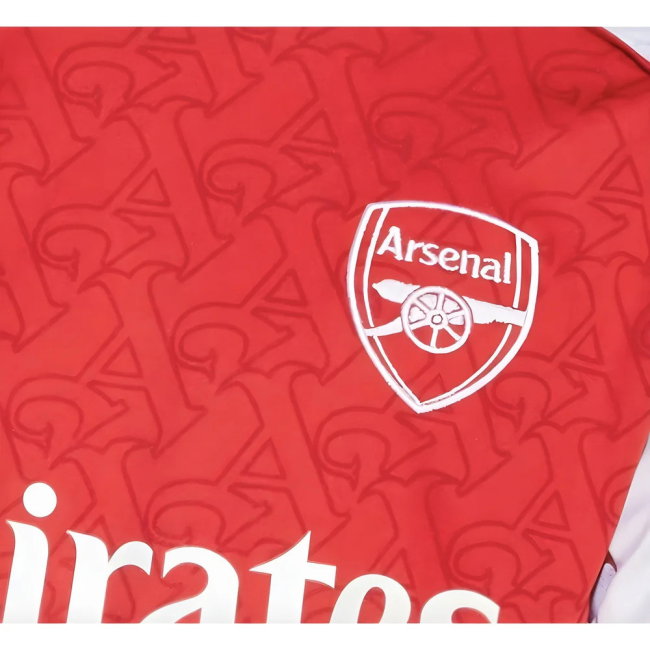 2025-2026 Arsenal Long Sleeve Home Shirt (Kids) (Odegaard 8)