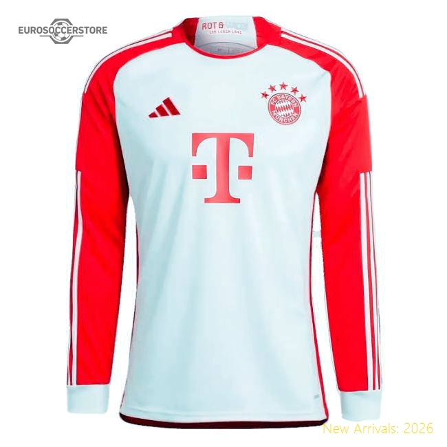 Premium-grade 2023-2024 Bayern Munich Long Sleeve First Jersey