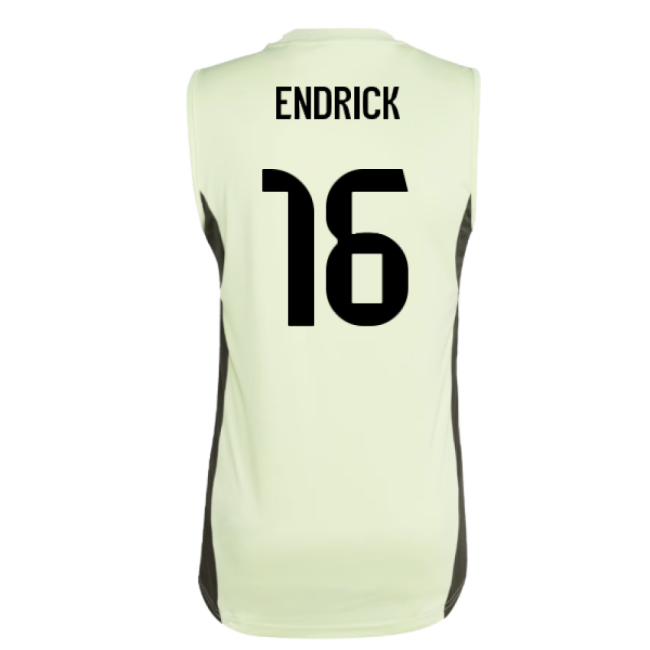 2025-2026 Real Madrid Training Jersey - Top Grade Soccer (Endrick 16)