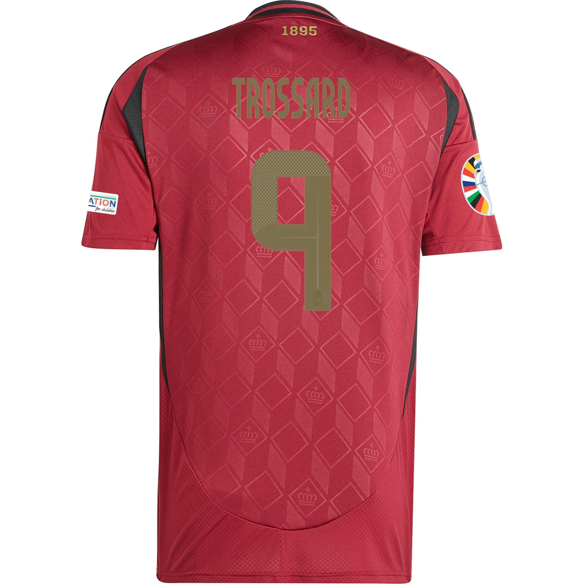 Belgium 2024-2025 UEFA Euro Home Shirt –  Edition S