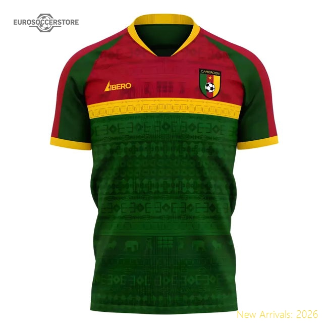 Durable Cameroon Concept 20252026 Home Kit S3436chest