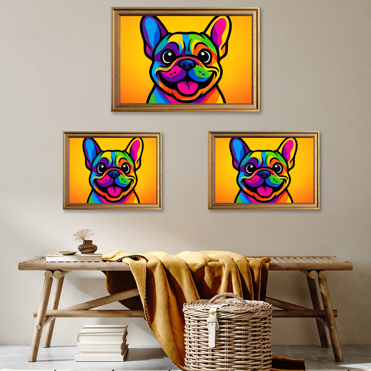 Loki - Dog Owner Framed Poster • Wall Decoration Pet Owner Apparel