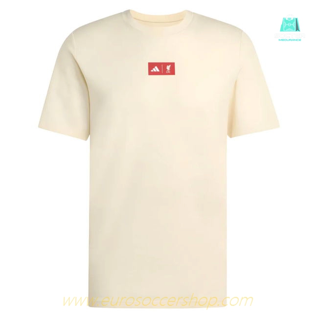 2025-2026 Liverpool Seasonal Graphic Tee (Ecru Tint)