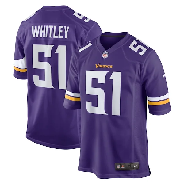 None Game NFL Jersey - Purple | Game-Day Football Apparel | NFL Footba