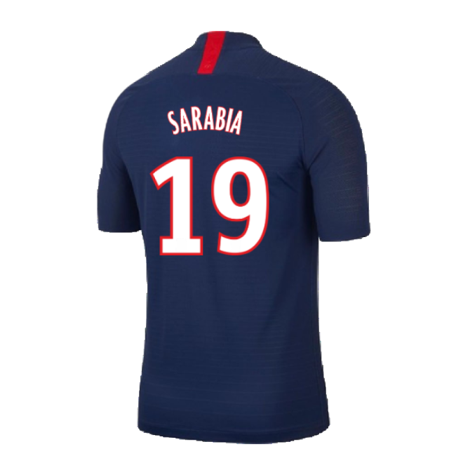 Paris Sg 2019-20 Home Nike Vaporknit Shirt ((mint) S) (sarabia 19)