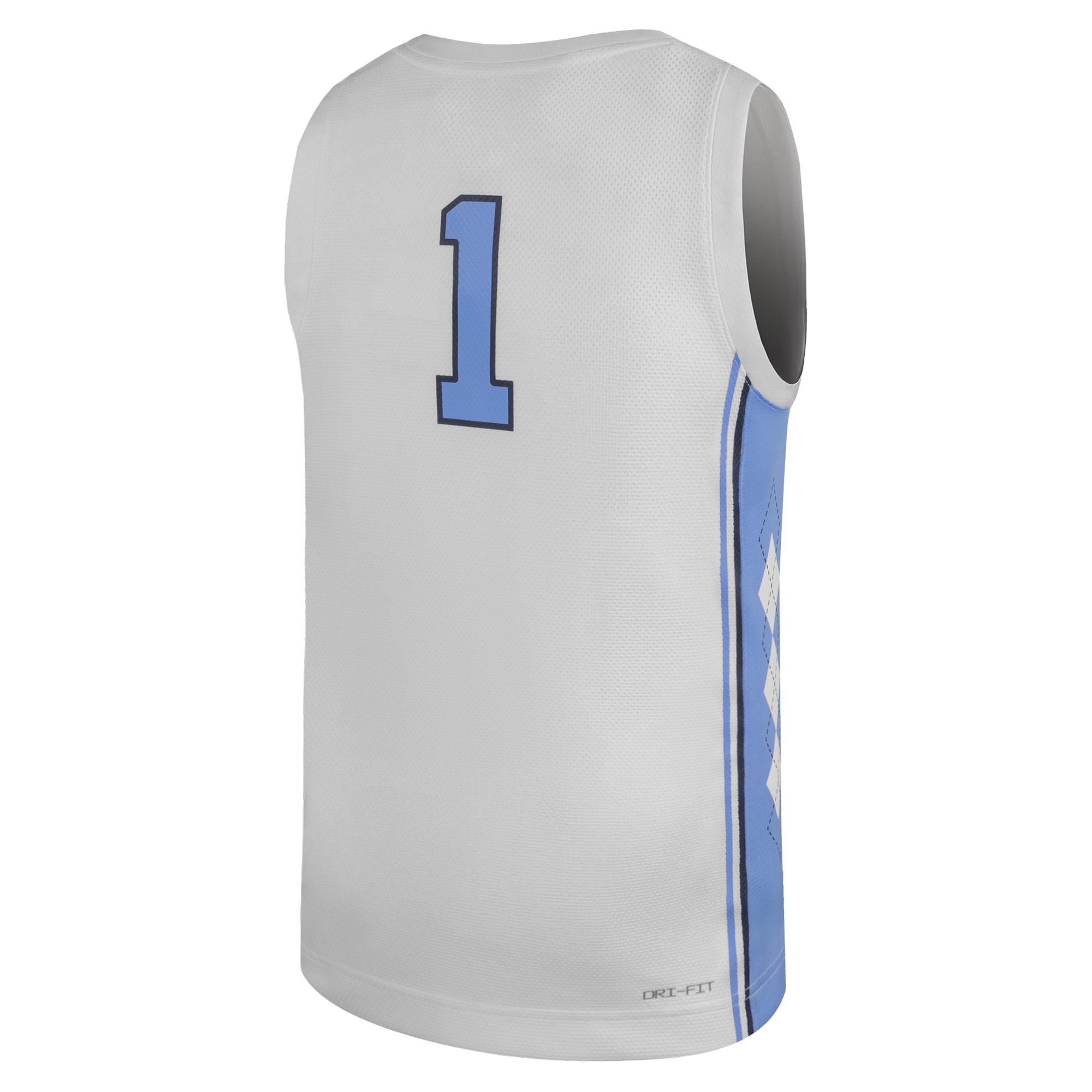 [NJP] North Carolina Tar Heels Youth Replica Basketball Jersey - White