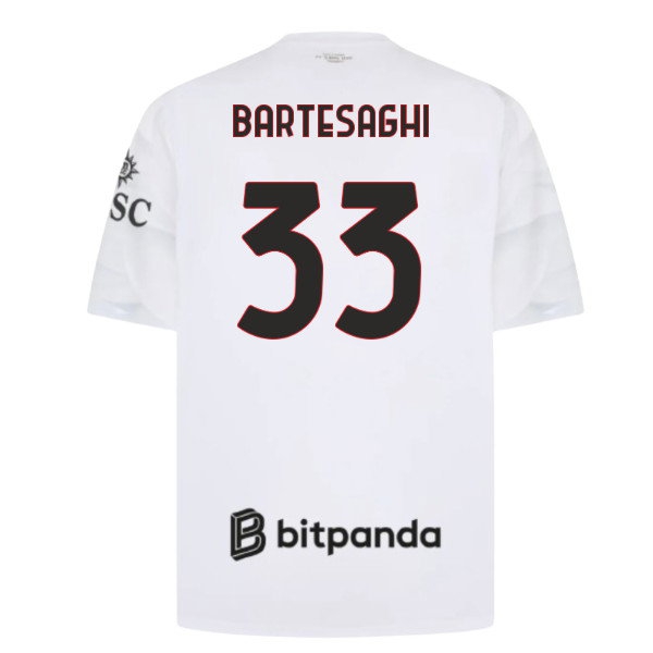 [WSG] 2026 2027 AC Milan Shirt Away Kit (Bartesaghi 33)