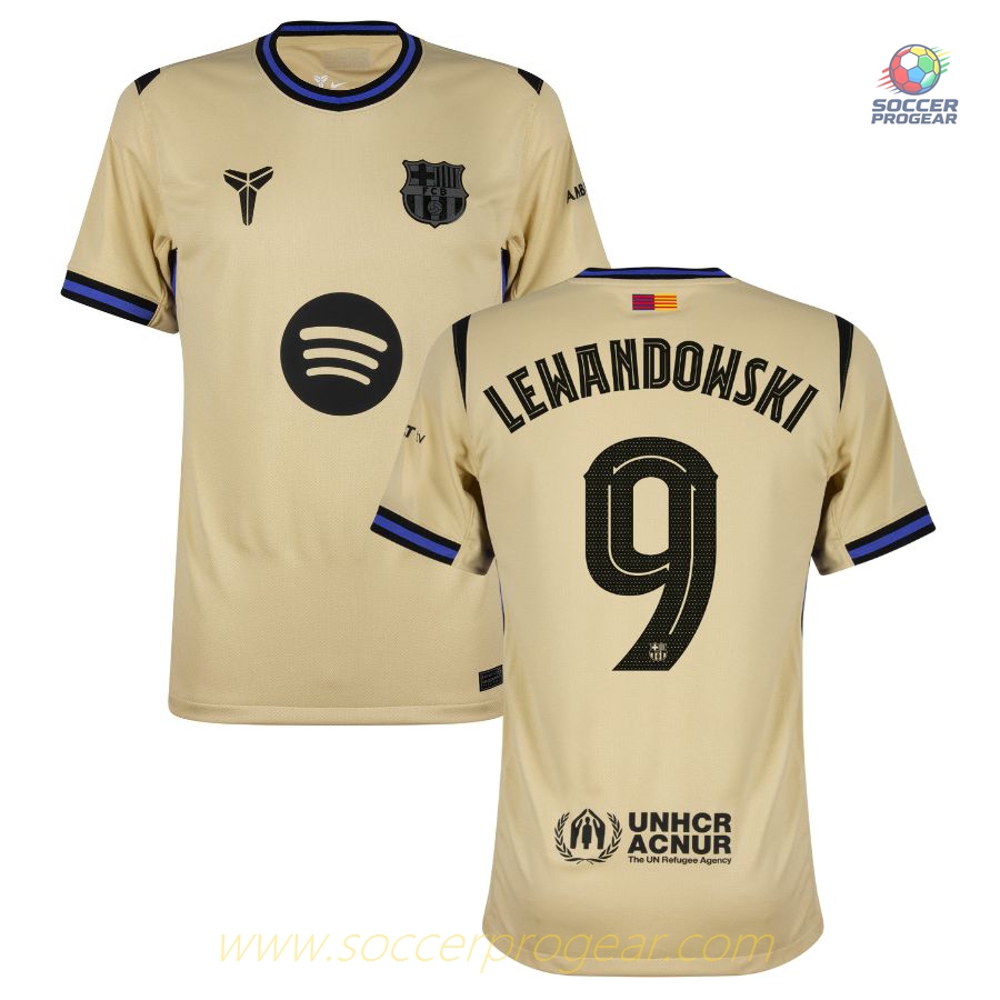 Barca Away Team Jersey 2025-26 Edition Lewandowski