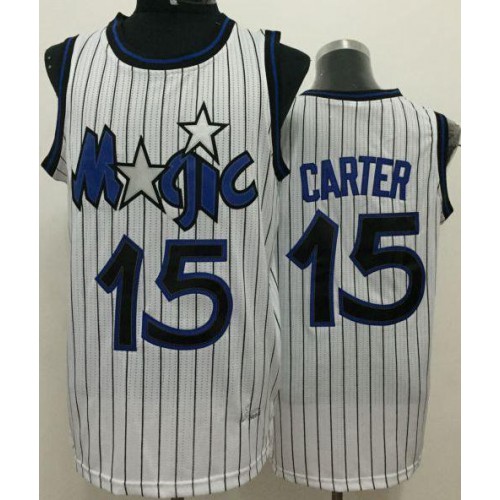 White O. Magic #15 NBA Jersey Basketball Jersey Game Day Wear