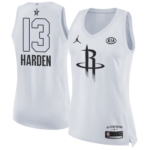 Nuggets White James Harden #13 Nike Jersey - Budget-Friendly