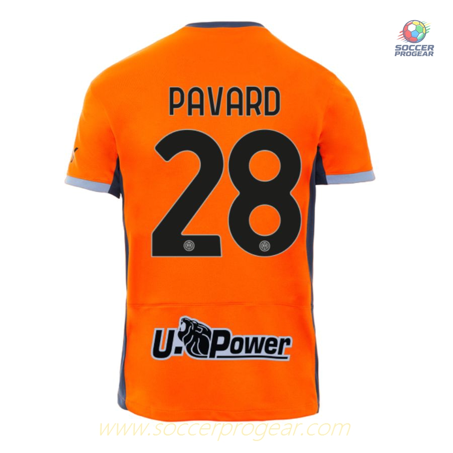 Inter Milan Soccer Football Shirt 2023 2024 Third Pavard