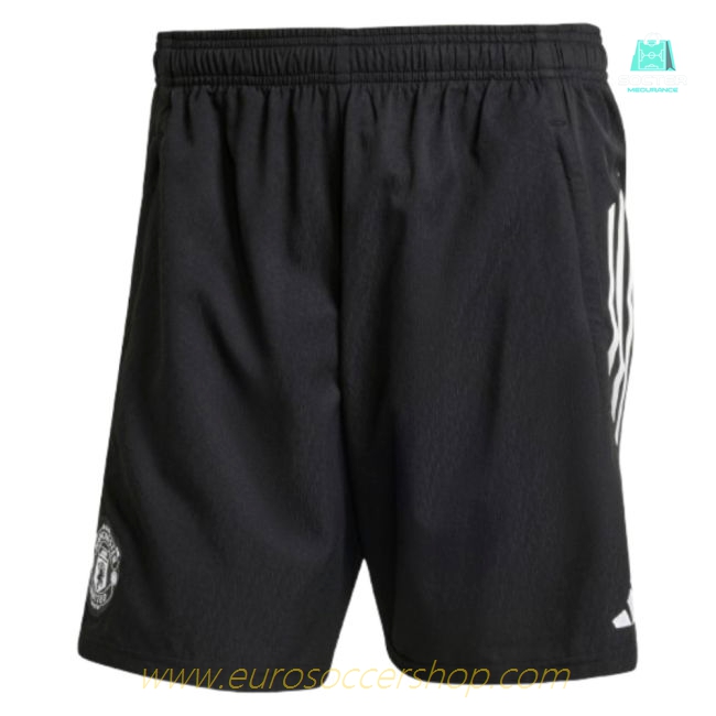 2025-2026 Man Utd Downtime Shorts (Black)