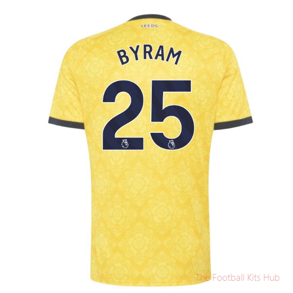 Breathable Replica Leeds 2026-2027 Away Shirt (Byram 25)