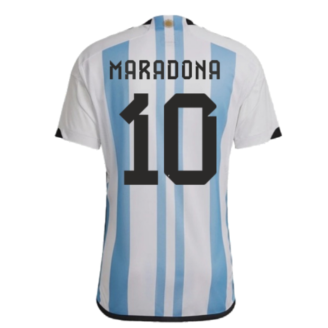Player 2022-2023 Argentina Home Shirt (Maradona 10) Player
