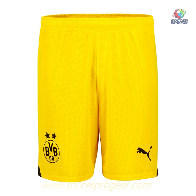 BVB Dortmund Away Shorts 2023 2024 Yellow