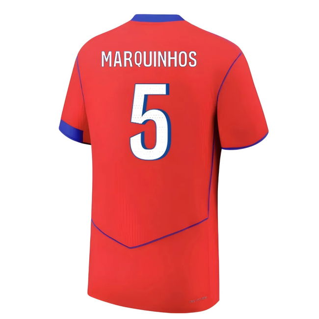 2025-2026 PSG Third Match Quality Shirt Reinforced Seams