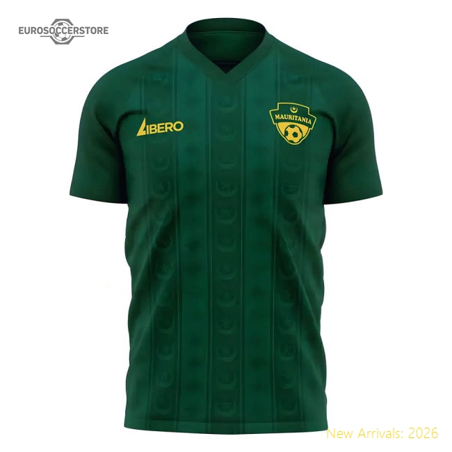 Mauritiana 2025-2026 Home Concept Football Kit (libero)