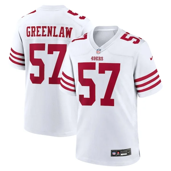 Authentic SF 49ers Game Jersey - White | NFL Fan Apparel | NFL Footbal