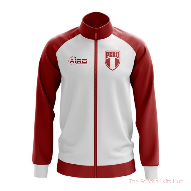 Peru Concept Football Track Jacket (White)