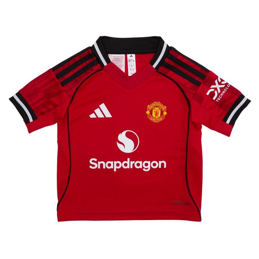 Manchester United Home Shirt 2025/26 Mini Kit Kids